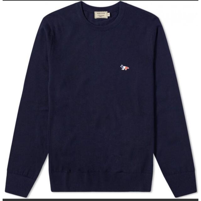 MAISONKITSUNEmaison kitsune knit sweater navy