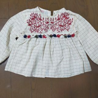 ザラキッズ(ZARA KIDS)のザラベビーガール　トップス(ブラウス)