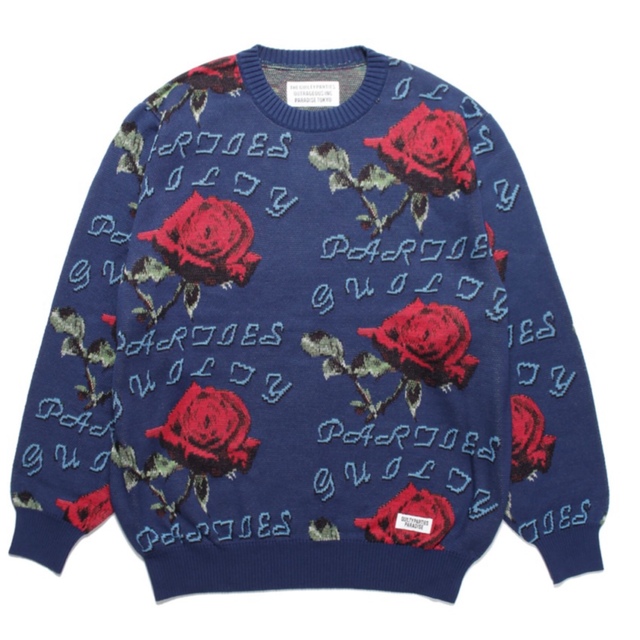 WACKOMARIA ROSE JACQUARD SWEATERメンズ