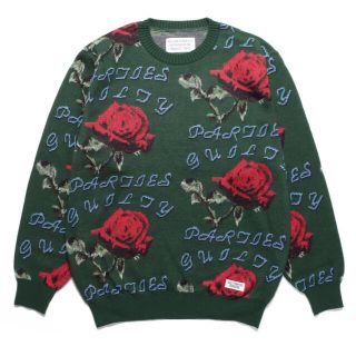 ワコマリア(WACKO MARIA)のWACKOMARIA ROSE JACQUARD SWEATER(ニット/セーター)