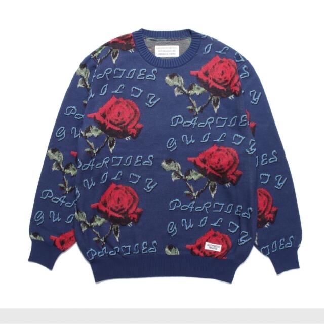 WACKOMARIA ROSE JACQUARD SWEATERメンズ