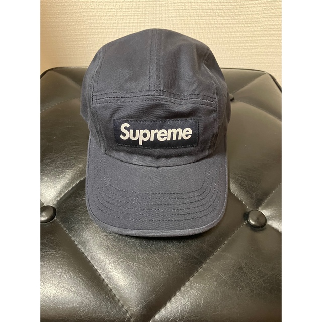 Supreme(シュプリーム)のSUPREME Washed Chino Twill Camp Cap ネイビー メンズの帽子(キャップ)の商品写真