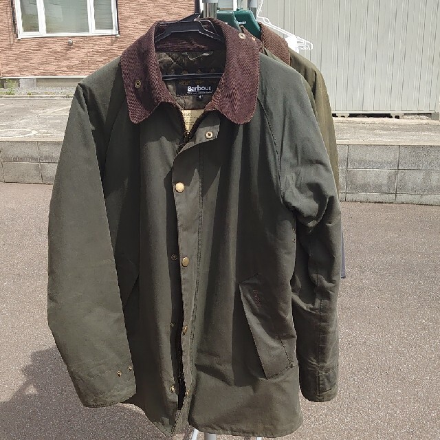 09 barbour トランスポート vintage セージ Mサイズ スペイ | www