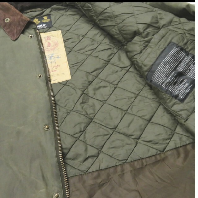 09 barbour トランスポート vintage セージ Mサイズ スペイ | www