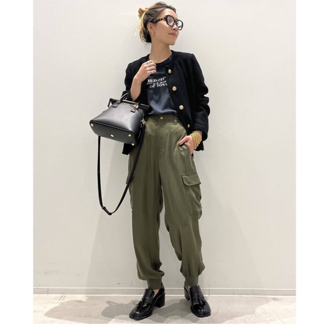 アパルトモンTweed Jacket(Black) ツイードジャケット アパルトモンTweed Jacket(Black) ツイードジャケット
