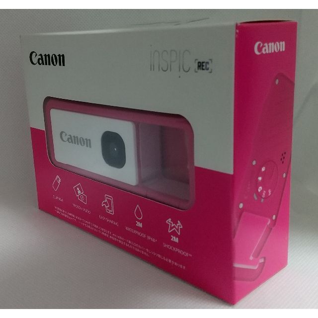 新品・未開封】Canon カメラ iNSPiC REC FV-100 ピンク