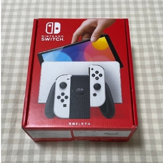 ニンテンドースイッチ(Nintendo Switch)のNintendo Switch 有機Elモデル ホワイト 中古(家庭用ゲーム機本体)