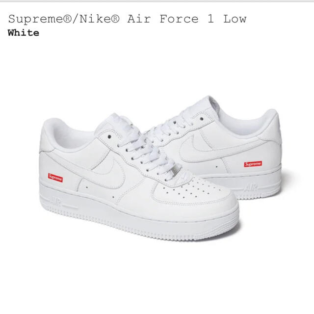 Supreme(シュプリーム)のSupreme × Nike Air Force 1 Low 27cm US9  メンズの靴/シューズ(スニーカー)の商品写真