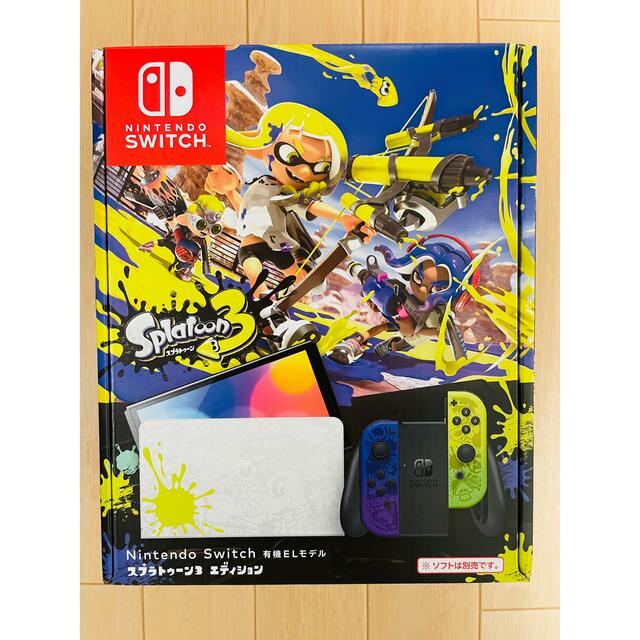 新作 人気 Nintendo Switch有機ELモデル スプラトゥーン3エディション