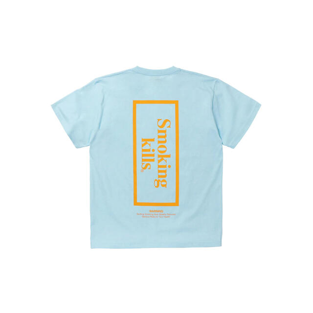 XLARGE(エクストララージ)のエフアールツー　#FR2 Box Logo T-shirt　サックスブルー　L メンズのトップス(Tシャツ/カットソー(半袖/袖なし))の商品写真