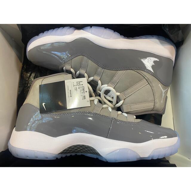 NIKE AIR JORDAN 11 RETRO COOL GREY US11靴/シューズ