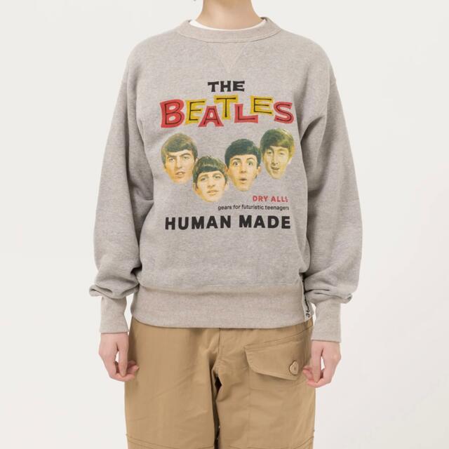 HUMAN MADE BEATLES SWEATSHIRT "Gray"