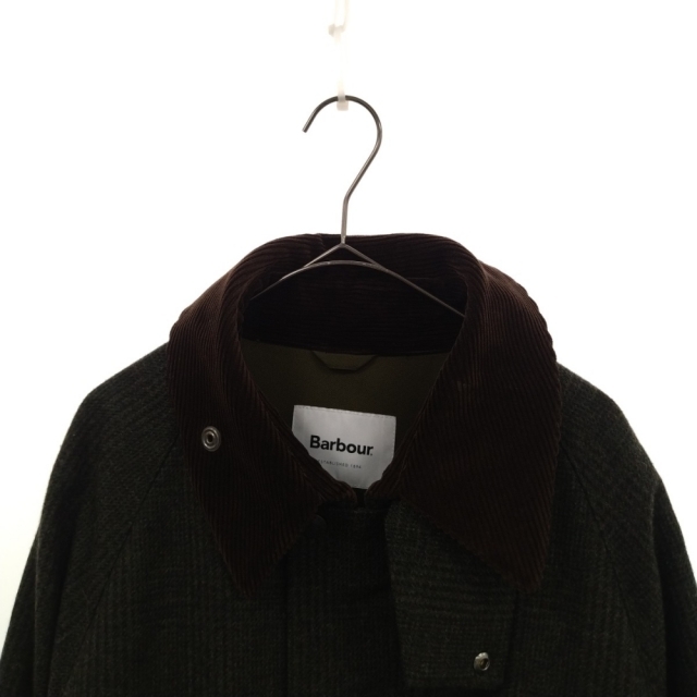 Barbour バブアー 21AW BURGHLEY MALLALIER グレンチェックコート 2102026 2