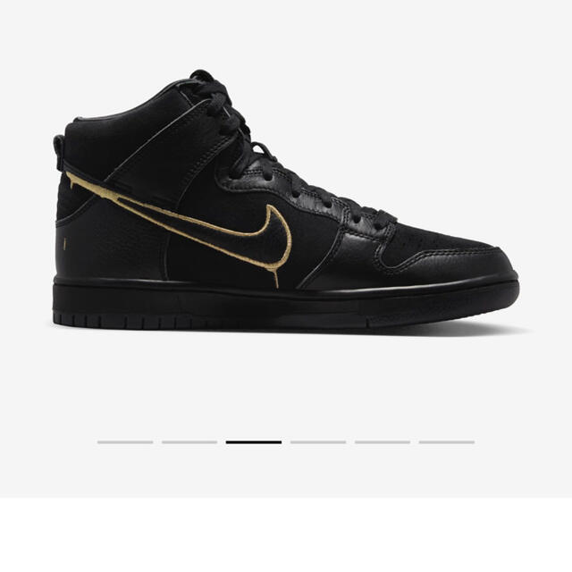 NIKE(ナイキ)のFaust × Nike SB Dunk High Black GOLD メンズの靴/シューズ(スニーカー)の商品写真