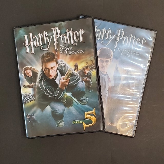 DVD2枚セット　ハリー・ポッター5と6 エンタメ/ホビーのDVD/ブルーレイ(外国映画)の商品写真