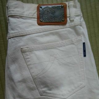 ケンゾー KENZO 21SS 花と養蜂 ジップ 前掛け デニム パンツ 32●