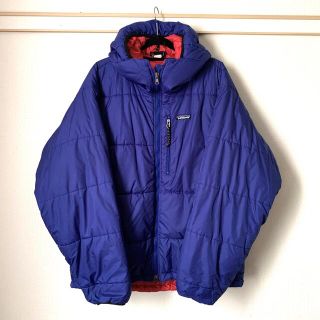 パタゴニア(patagonia)のpatagonia パタゴニア ダスパーカ　98年製　ブルーリボン　84098(ダウンジャケット)