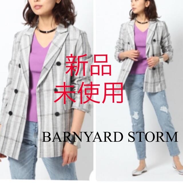 BARNYARDSTORM - タグ付き未使用✨BARNYARD STORM チェック柄 ...