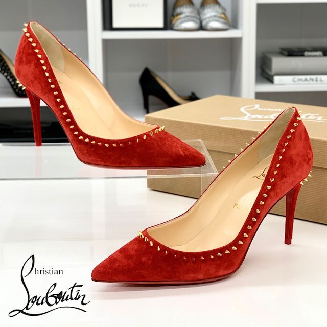 クリスチャンルブタン Christian louboutin スパイク パンプス tic