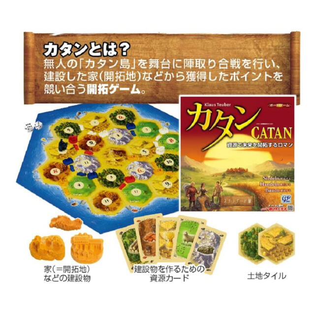 カタン　新品　未開封 エンタメ/ホビーのテーブルゲーム/ホビー(その他)の商品写真