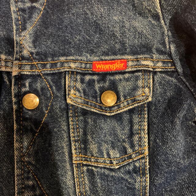 Wrangler(ラングラー)のvintage wrangler denim jacket キッズ/ベビー/マタニティのキッズ服男の子用(90cm~)(ジャケット/上着)の商品写真