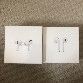 アップル(Apple)の新品Air Pods Pro とAir Podsセット(ヘッドフォン/イヤフォン)