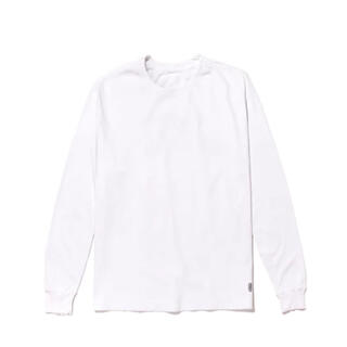 STANDARD ISSUE ロンT 長袖T サイズ:M(USサイズ）ホワイト(Tシャツ/カットソー(七分/長袖))