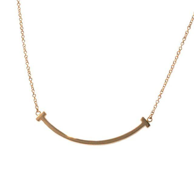 TIFFANY \u0026 Co.ティファニーT スマイル ネックレス-www