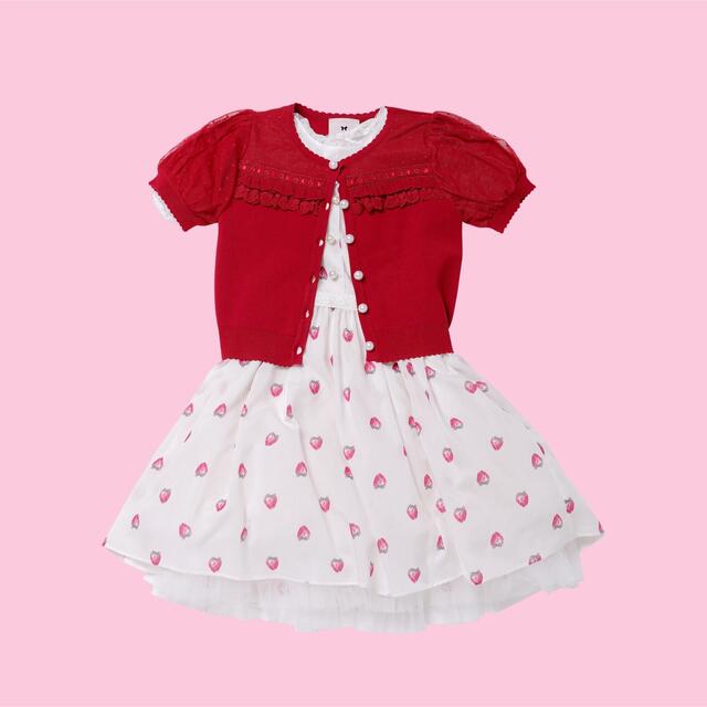 LODISPOTTO(ロディスポット)のmille fille closet Melty strawberryｽｶｰﾄ レディースのスカート(ミニスカート)の商品写真