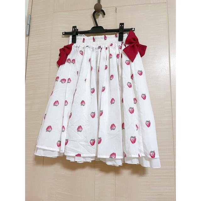LODISPOTTO(ロディスポット)のmille fille closet Melty strawberryｽｶｰﾄ レディースのスカート(ミニスカート)の商品写真
