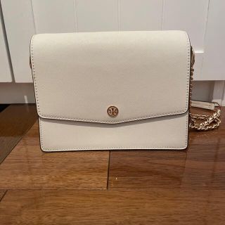 トリーバーチ(Tory Burch)のBabe sorn様専用 美品トリーバーチ　ハンドバッグ　ショルダー　ホワイト(ショルダーバッグ)