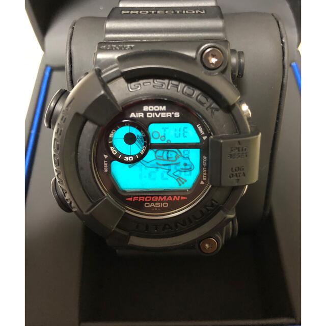 【国内配送】 - CASIO MEN メンインブラック　初代フロッグマン  FROGMAN BLACK IN 腕時計(デジタル)