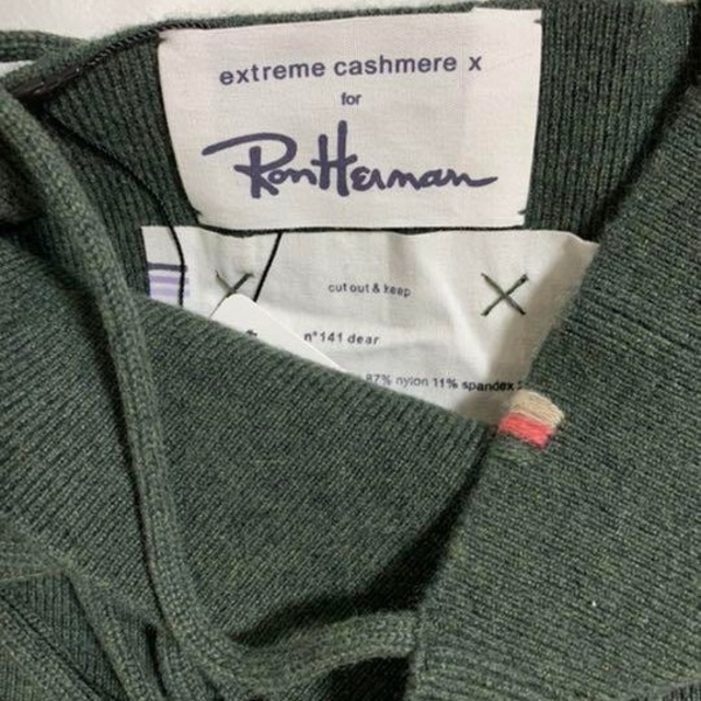 カーキextreme cashmere ロンハーマン別注エクストリームカシミア