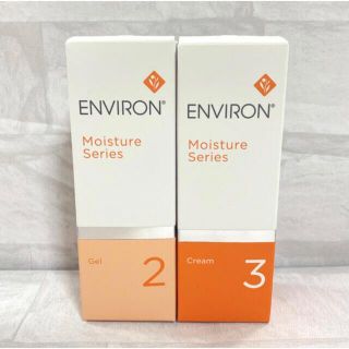 エンビロン モイスチャージェル2、モイスチャークリーム3の通販 by ショッピング取扱店 エンビロンCクエンス トーナー モイスチャー ジェル2 クリーム2 セット割引品 フェイスクリーム