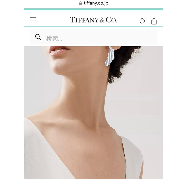 Tiffany & Co.(ティファニー)のtiffanyハイタイドピアス　エルサペレッティ レディースのアクセサリー(ピアス)の商品写真