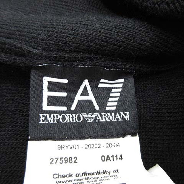 Emporio Armani(エンポリオアルマーニ)のエンポリオアルマーニ EA7 ビーニー ニットキャップ ニット帽 黒 20AW メンズの帽子(その他)の商品写真