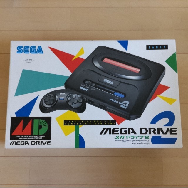 SEGA(セガ)のメガドライブ２　本体 エンタメ/ホビーのゲームソフト/ゲーム機本体(家庭用ゲーム機本体)の商品写真