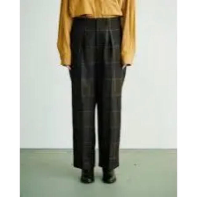 stein - Yoke 1tuck wide trousersの通販 by りょう's shop｜シュタインならラクマ