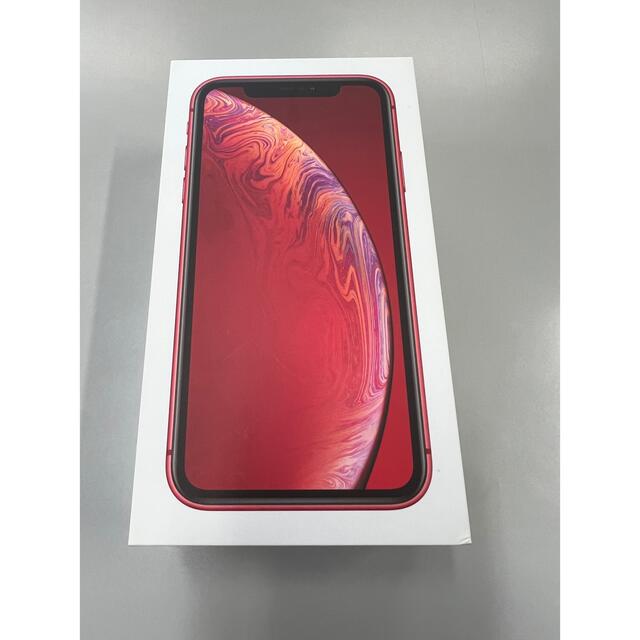 【美品】iPhone XR 64GB Red 赤au