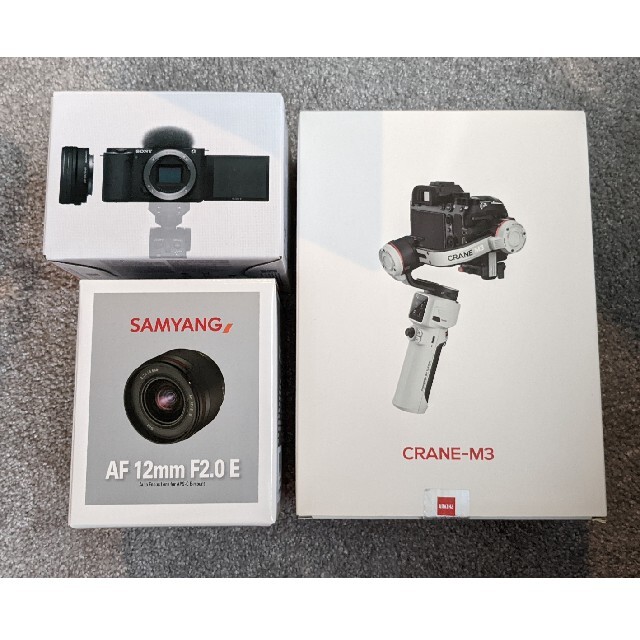 SONY ZV-E10 ZHIYUN CRANE M3 SAMYANG 12mm | ebp.ae
