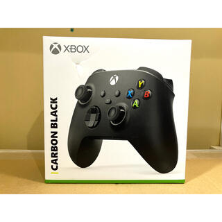エックスボックス(Xbox)の新品未開封 X box ワイヤレス コントローラー （カーボンブラック） 箱キズ(その他)