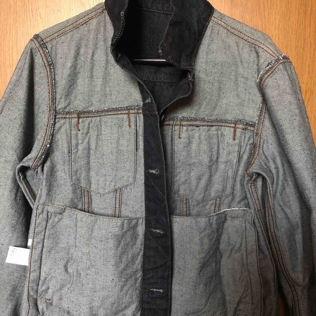 GU(ジーユー)のGU  メンズ　デニムジャケット　S メンズのジャケット/アウター(Gジャン/デニムジャケット)の商品写真