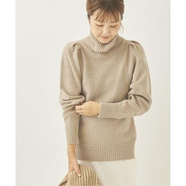 Plage(プラージュ)のPlage JANE SMITH PUFF SLEEVE ハイネックニット レディースのトップス(ニット/セーター)の商品写真