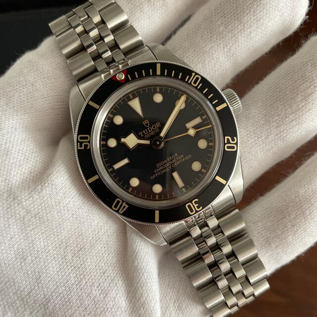 Tudor(チュードル)のtoen様専用ブラックベイ 58 チューダー チュードル 極美品 79030 メンズの時計(腕時計(アナログ))の商品写真