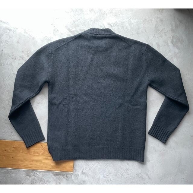 Jil Sander(ジルサンダー)の新品 定価99000円 22AW JILSANDER  黒ニット サイズ50 メンズのトップス(ニット/セーター)の商品写真