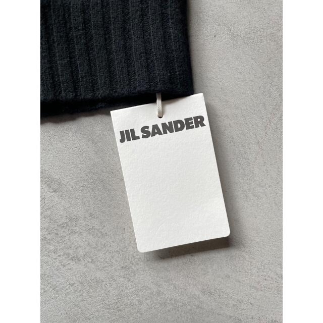 Jil Sander(ジルサンダー)の新品 定価99000円 22AW JILSANDER  黒ニット サイズ50 メンズのトップス(ニット/セーター)の商品写真