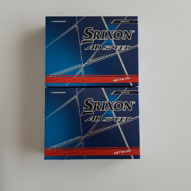 Srixon(スリクソン)のきんさん様専用！ゴルフボール　ダンロップ　スリクソン　　ホワイト2ダース　24個 チケットのスポーツ(ゴルフ)の商品写真