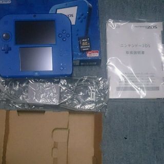 ニンテンドウ(任天堂)の【 ♪5-TA♪様 専用】ニンテンドー2DS(4GBのSDカード＆充電器＆取説)(携帯用ゲーム機本体)