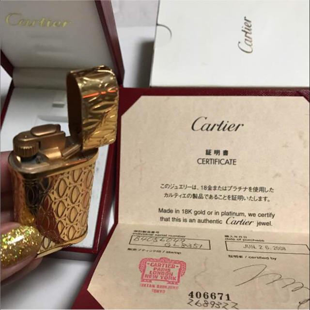 Cartier(カルティエ)のCartier カルティエ ゴールド ライター レディースのレディース その他(その他)の商品写真