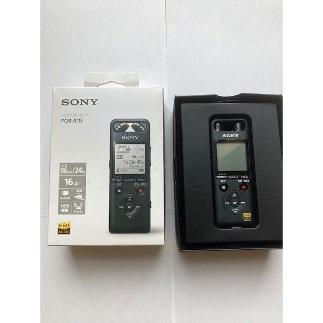【美品】ソニー リニアPCMレコーダー 16GB　PCM-A10